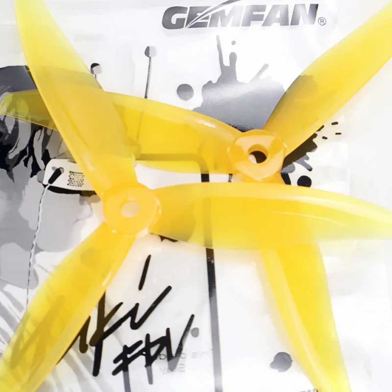 4 Pairs Gemfan 5129 YUKI 3-Blade/Tri-Blade Propeller for 2306 2207 Motor FPV Racing RC Drone Quadcopter Multirotor Part