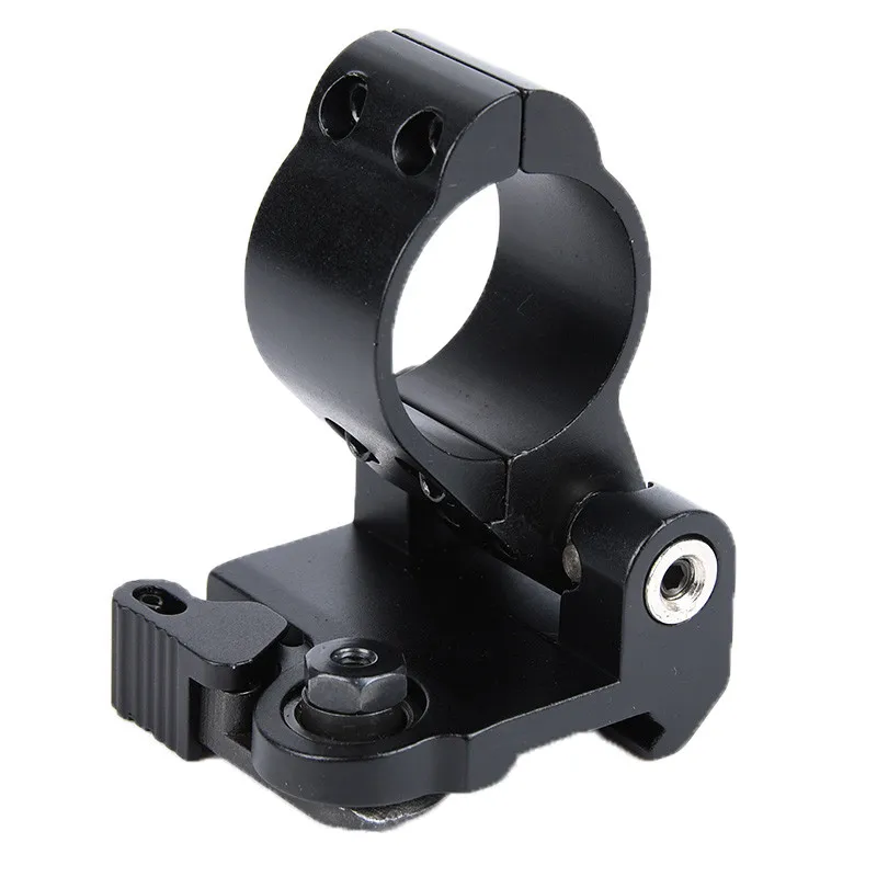 Tactical Airsoft Flip to Side QD Sight Mount Red Dot Fit 20mm Picatinny Rail Magnifier Scope Aimpo Hunting Rifle Accessroies