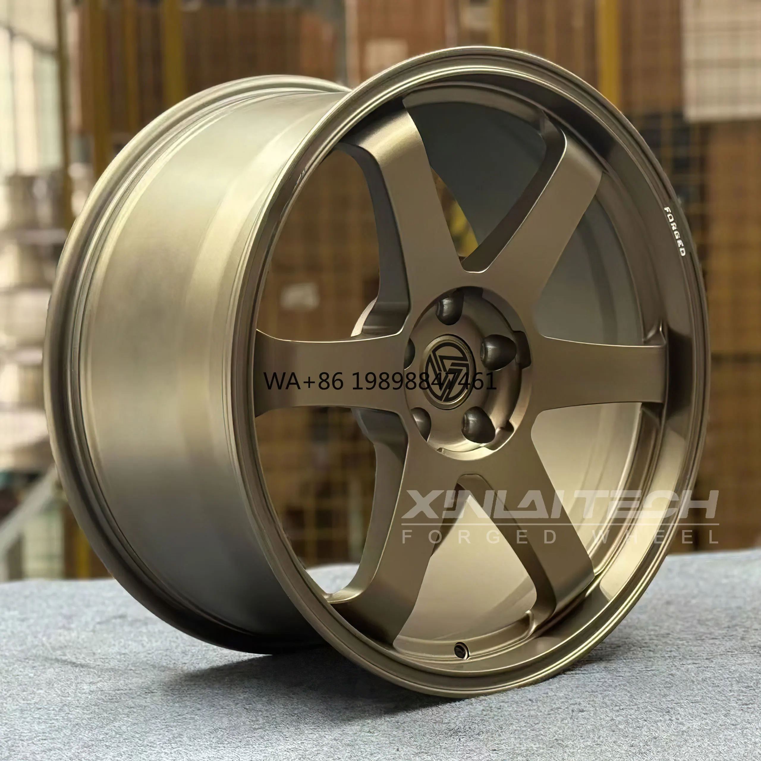

XL 1-Piece Monoblock Bronze Custom Forged Wheel 5x114.3 5x120 5x112 Racing Car Wheels for bmw audi benz Jdm Car Wheels