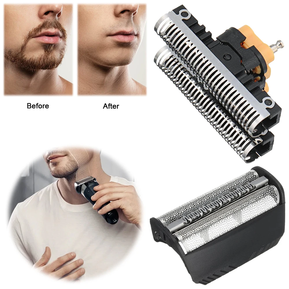 Replacement Foil & Cutter Shaver Heads TriControl SmartControl for Braun Electric Shavers 30B 310 330 Series