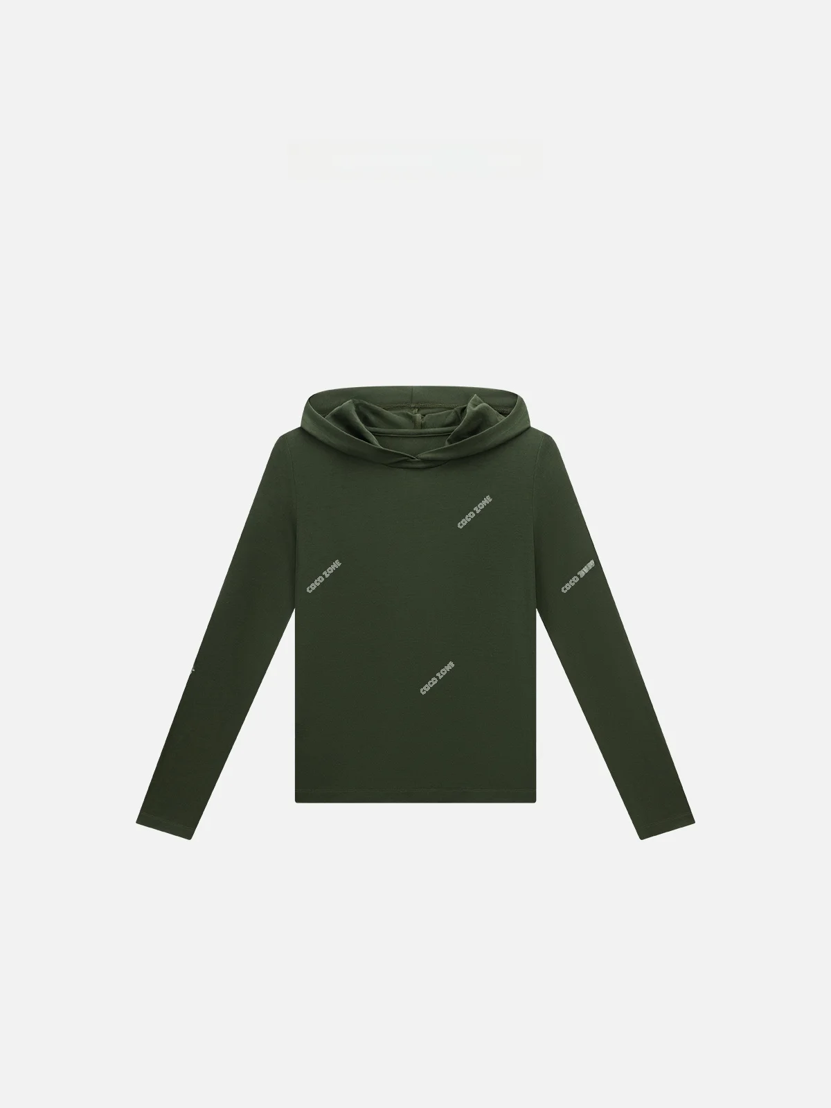 

Женская толстовка с длинным рукавом из смесовой шерсти, вискозы и эластана, прямого кроя, для повседневной носки, цвет CCC86