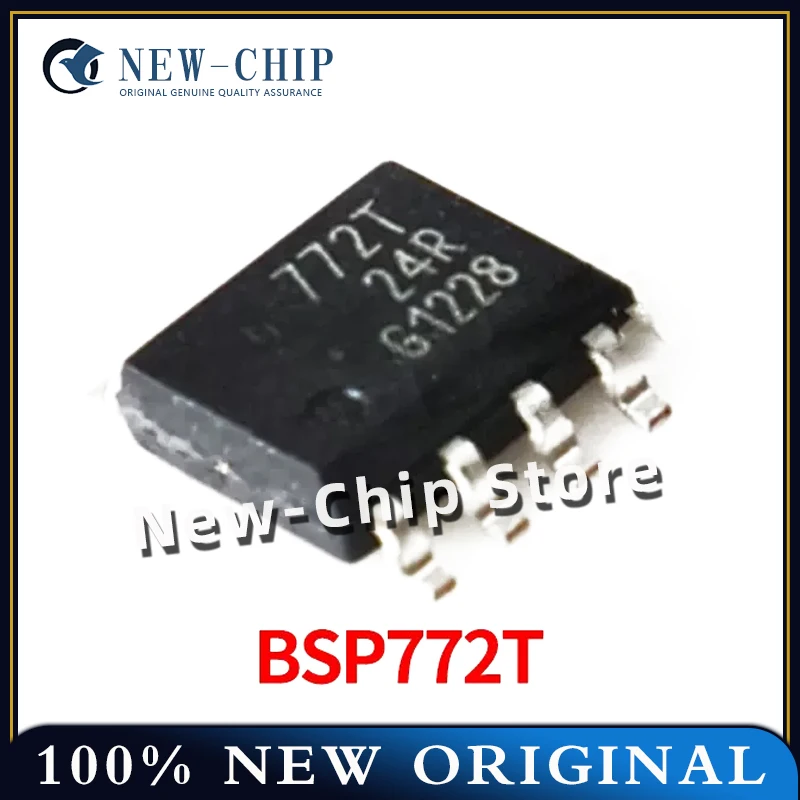 2PCS-50PCS/LOT  BSP772T  772T  SOP-8  Intelligent power high-side switch  New Original