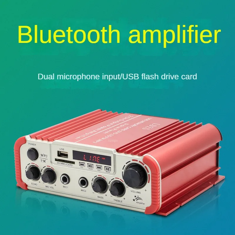 Mini Amplifier Home Bluetooth Amplifier Professional Audio Partition Constant Resistance Constant Voltage Amplifier Speaker Box