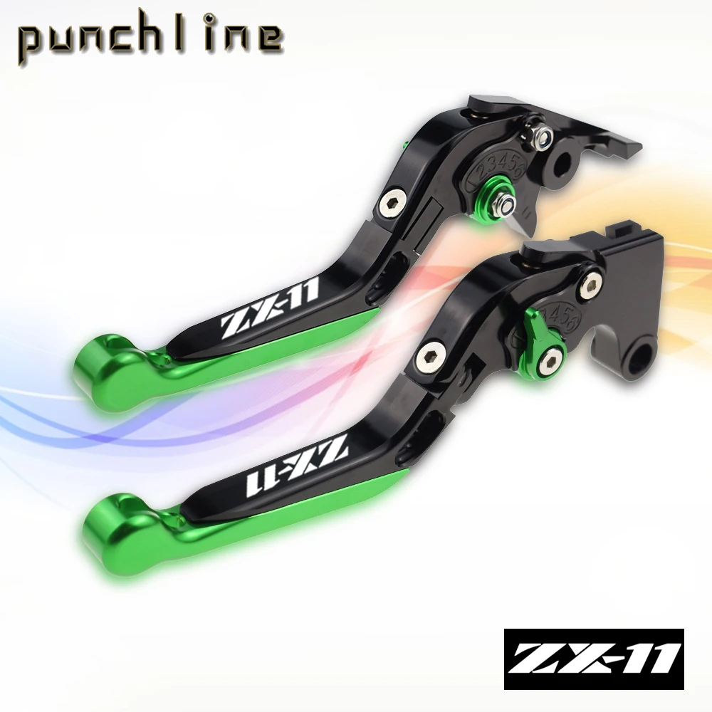 

Fit For ZX-11 1990-2001 ZX 11 Motorcycle CNC Accessories Folding Extendable Brake Clutch Levers Adjustable Handle Set