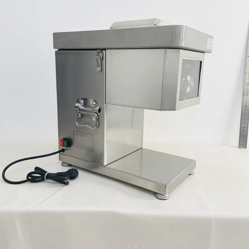 Desktop-Fleischschneider für Restaurants, Supermärkte, Kantinen, elektrische automatische Fleischschneidemaschinen