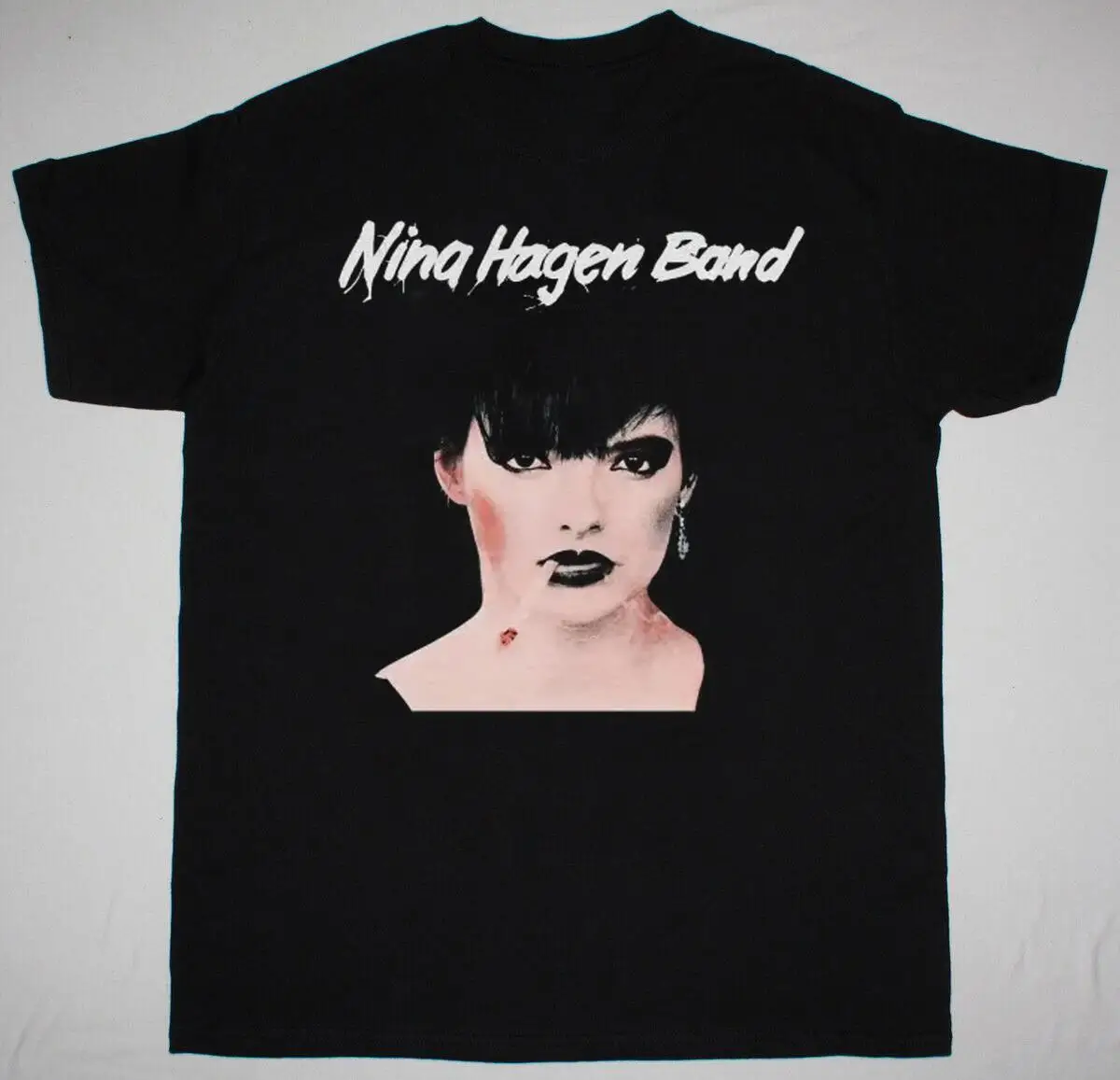 Nina Hagen Band Short Sleeve Cotton Black All Size Shirt AG1436 long sleeves