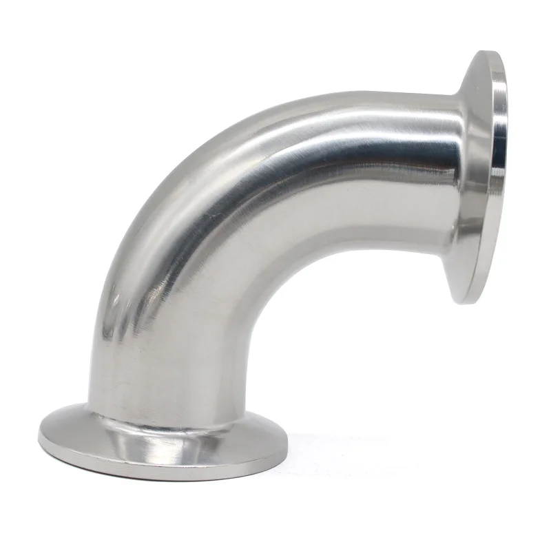 SS304 316L Stainless Steel Three-clip 90 Degree Elbow 3/4 \