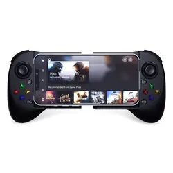 Programmable BT5 Mobile Game Controller; retractable design; compatible with IOS/Android/Rainway/Xbox/Steam Link/Nvidia Geforce