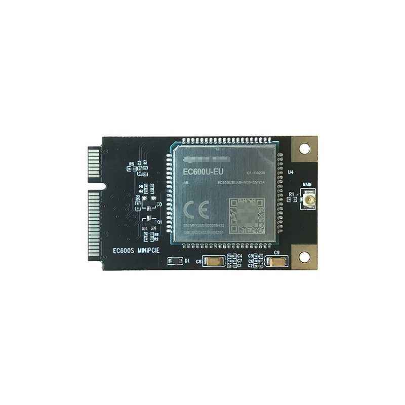 Quectel EC600U-EU LTE Cat1 MINI PCIE 4G module LTE-FDD B1/B3/B5/B7/B8/B20/B28 LTE-TDD B38 B40 B41 GSM B3/B8 для Европы