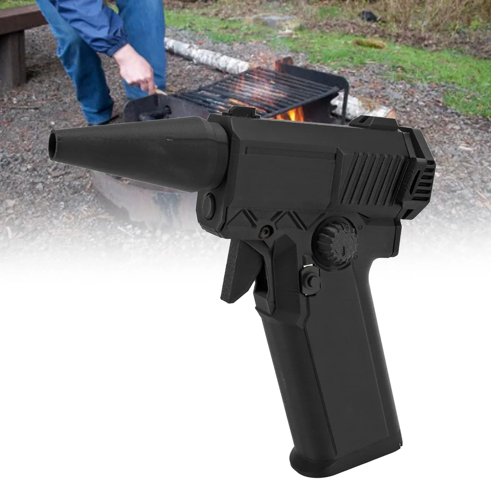 منفاخ هواء كهربائي 200000 دورة في الدقيقة QC15W سريع التحمل طويل من النوع C منفضة هواء كهربائية للخارج للوحة المفاتيح للسيارة #6