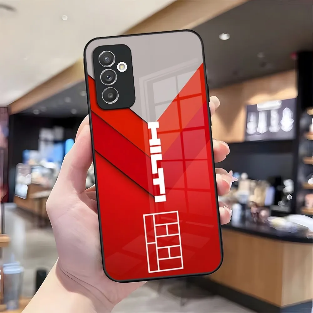 Toolbox brand Hilti Tools Phone Case for Samsung S24 Ultra S23 S22 S20 Fe S21 Plus Galaxy A54 A34 A24 A53 M54 Note 20 Back Cover