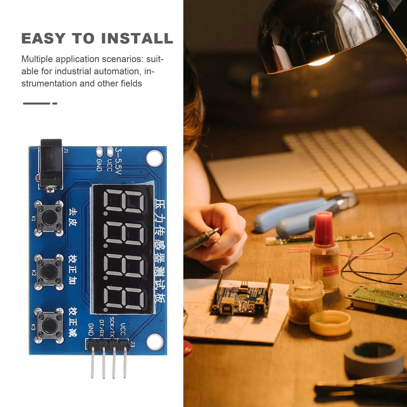 Weighing Pressure Sensor Module Digital Display High Precision Stable Reliable Industrial Automation Instrumentation Scale