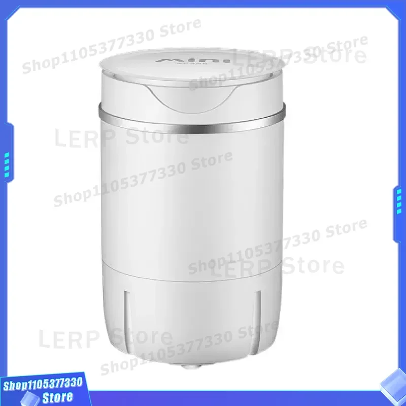 4.5L Mini Washing Machine Semi Automatic Small Washer for Baby Clothes Underwear Household Dormitory Cleaning Compact Design