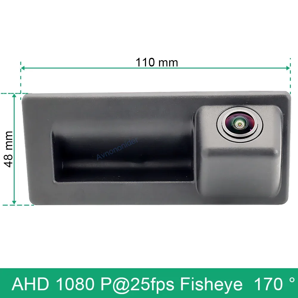 Vehicle Truck Handle Rear View Camera For Skoda Octavia MK3 A7 5E 2015 2016 2017 2018 2019 Superb MK3 2015~2017 AHD FishEye