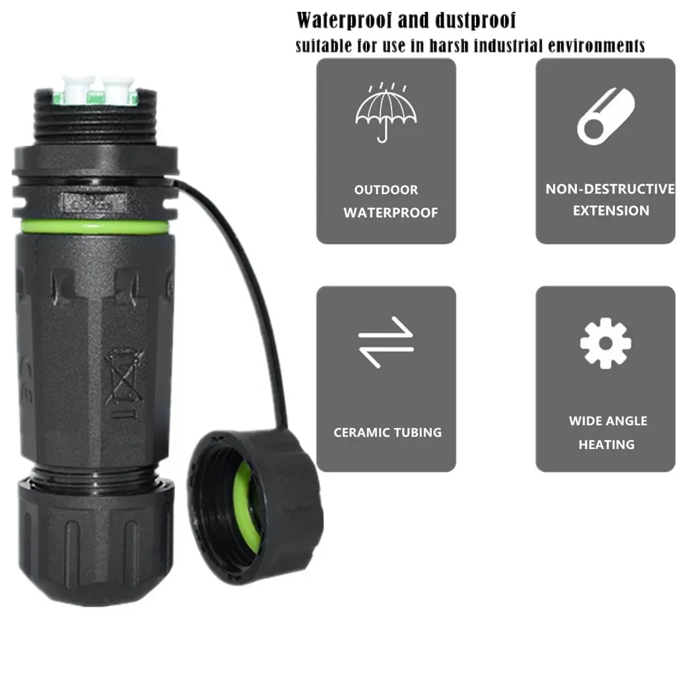 Outdoor IP68 waterproof and explosion-proof LC SC military duplex telecommunications grade APC fiber flange quick adapter