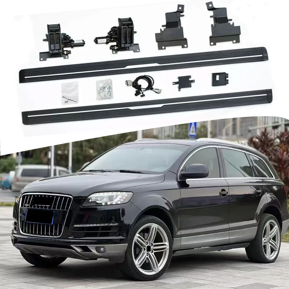 Deployed Running Boards Electric Side Steps Fits for Audi Q7 2007-2015