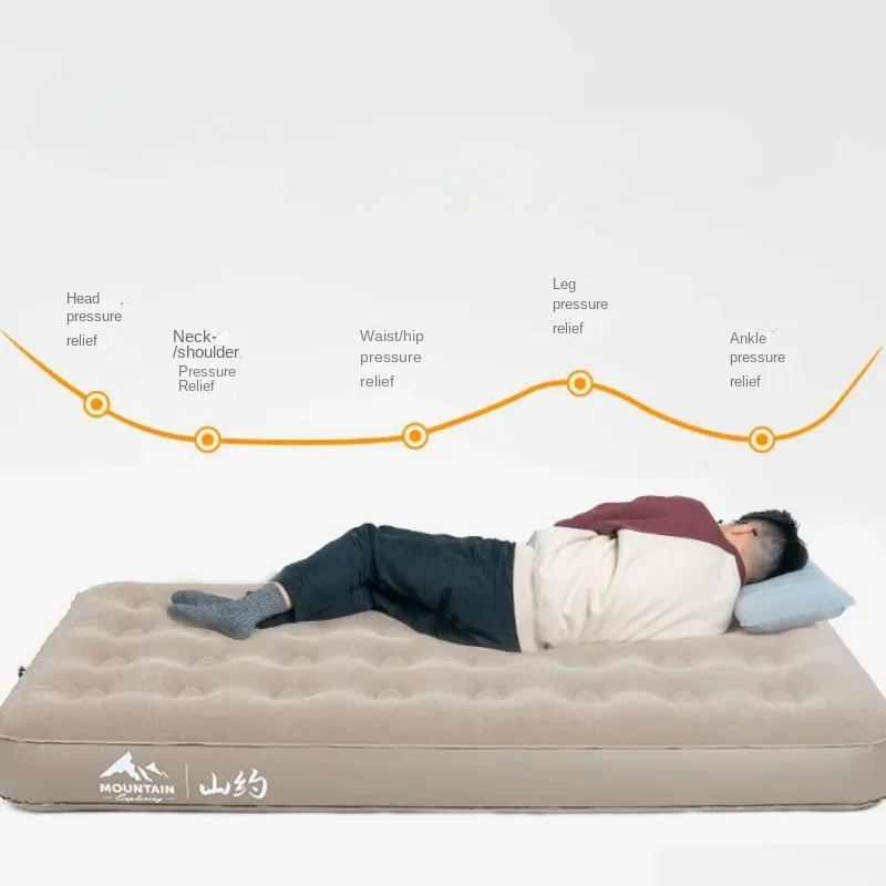 Cama inflable plegable para uso en el hogar y la Oficina, sofá Simple, reclinable, grueso, creativo