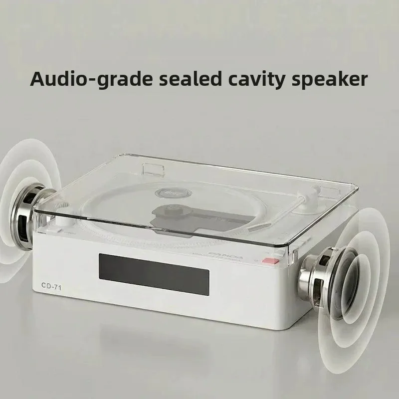 For PANDA CD-71 Portable CD Player Bluetooth Speaker Stereo Album Player with Built-in Speaker