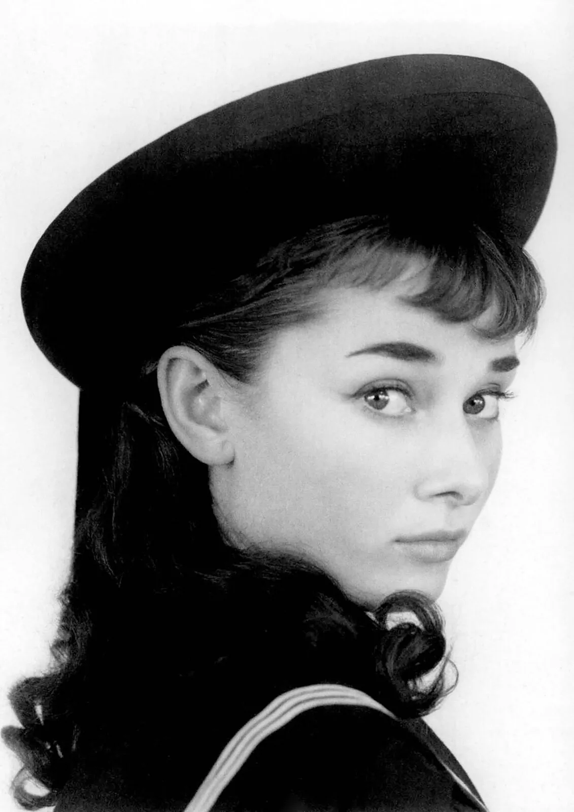 Audrey Hepburn Monochrome Photo Print Poster Wall Art Rome Decoration