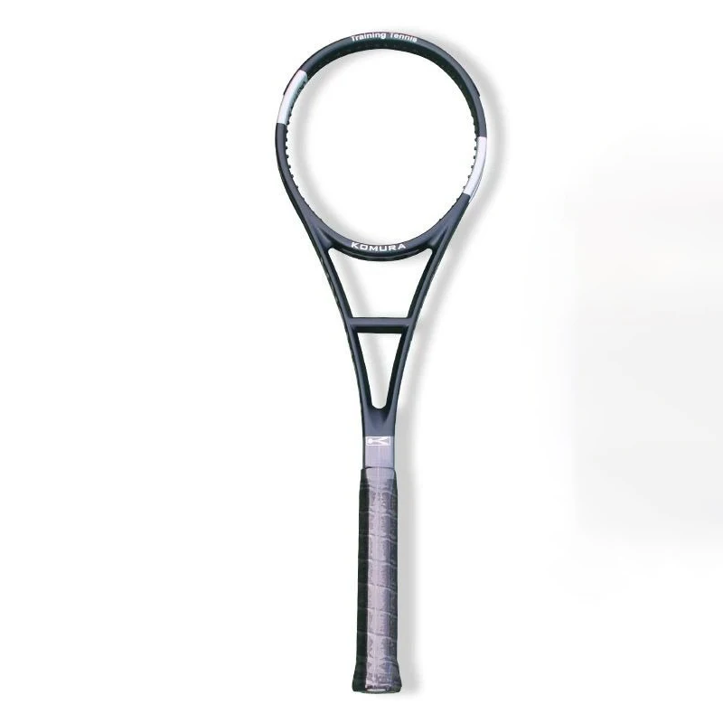 Professional Tennis Rackets Single Practice Carbon Tennis Rackets Adults Durable Training Racket Stable Portable Racquet Sports