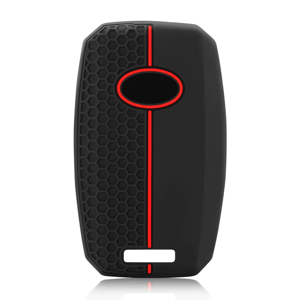 جديد 6 أزرار سيليكون سيارة البطاقة عن بعد مفتاح غطاء قذيفة فوب لكيا سيدونا/جراند/كرنفال/سورينتو L580 اكسسوارات صندوق