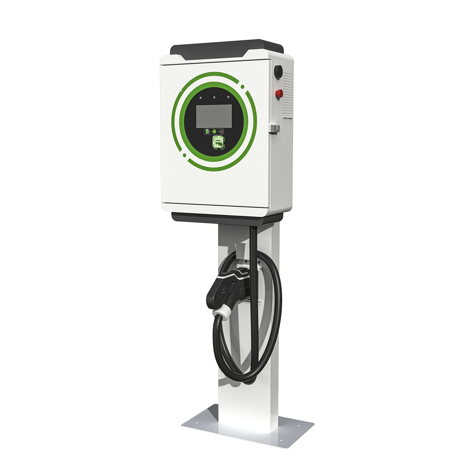 New Design 30kw Dc Ev Charger CCS 1 Electric Car Charger Ccs2 40kw Wall-mounted CE Certificate Smart Screen Ev Charger Station