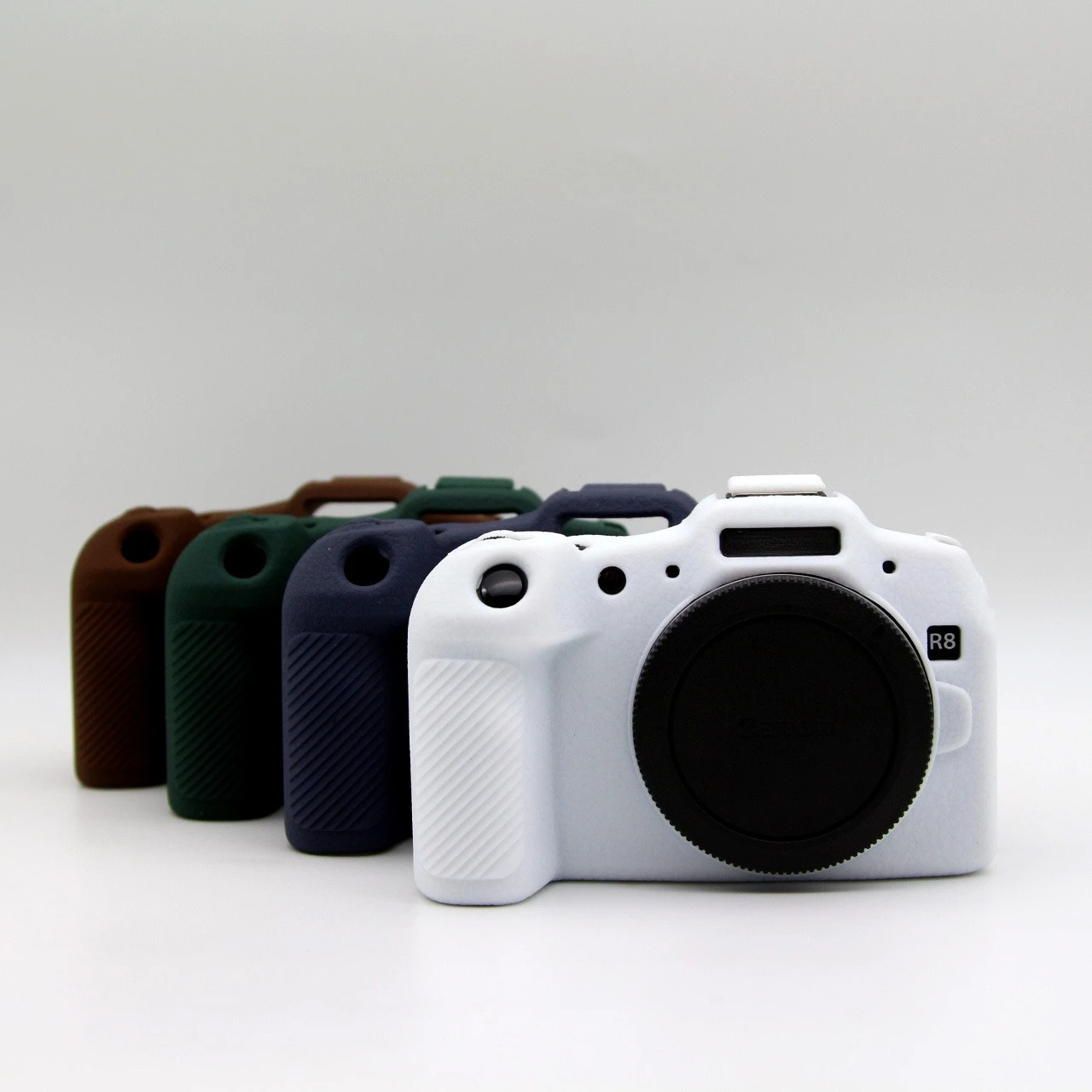 Силиконовый чехол для цифровой микро-камеры Canon R8 защитный сумка камеры + горячего Фото №2