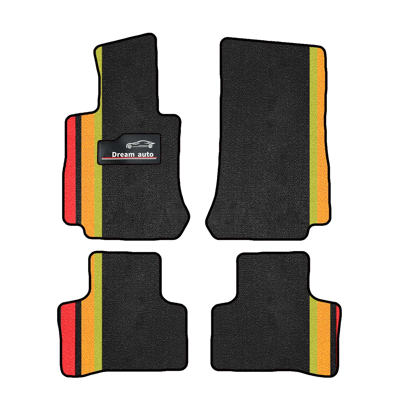 

Car Mats With Buttons For MERCEDES BENZ GLC 2015–2019 X253 5seat short-wheelbase Car-Specific Mats Waterproof Floor Mats