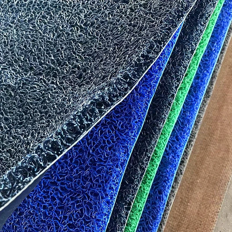 

Thickened beef tendon bottom silk ring floor mat, PVC beef tendon bottom carpet for indoor aisle gym