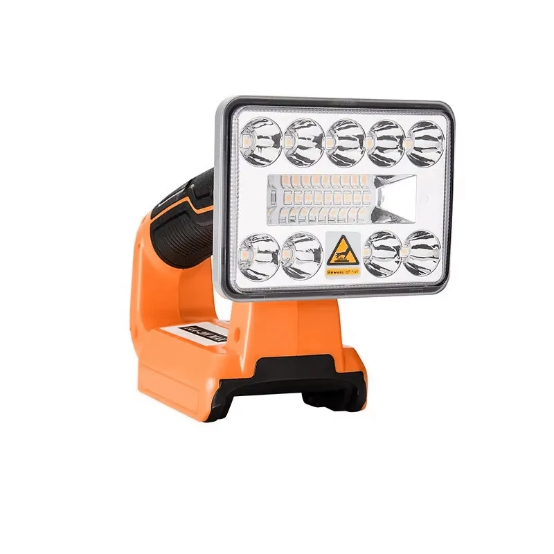 DCB182 for dewalt Lamp Work Light Flashlight Tool Light Spotlight Light For DEWALT 18W 5 inch 14.4V-20V Li-ion battery DCB200
