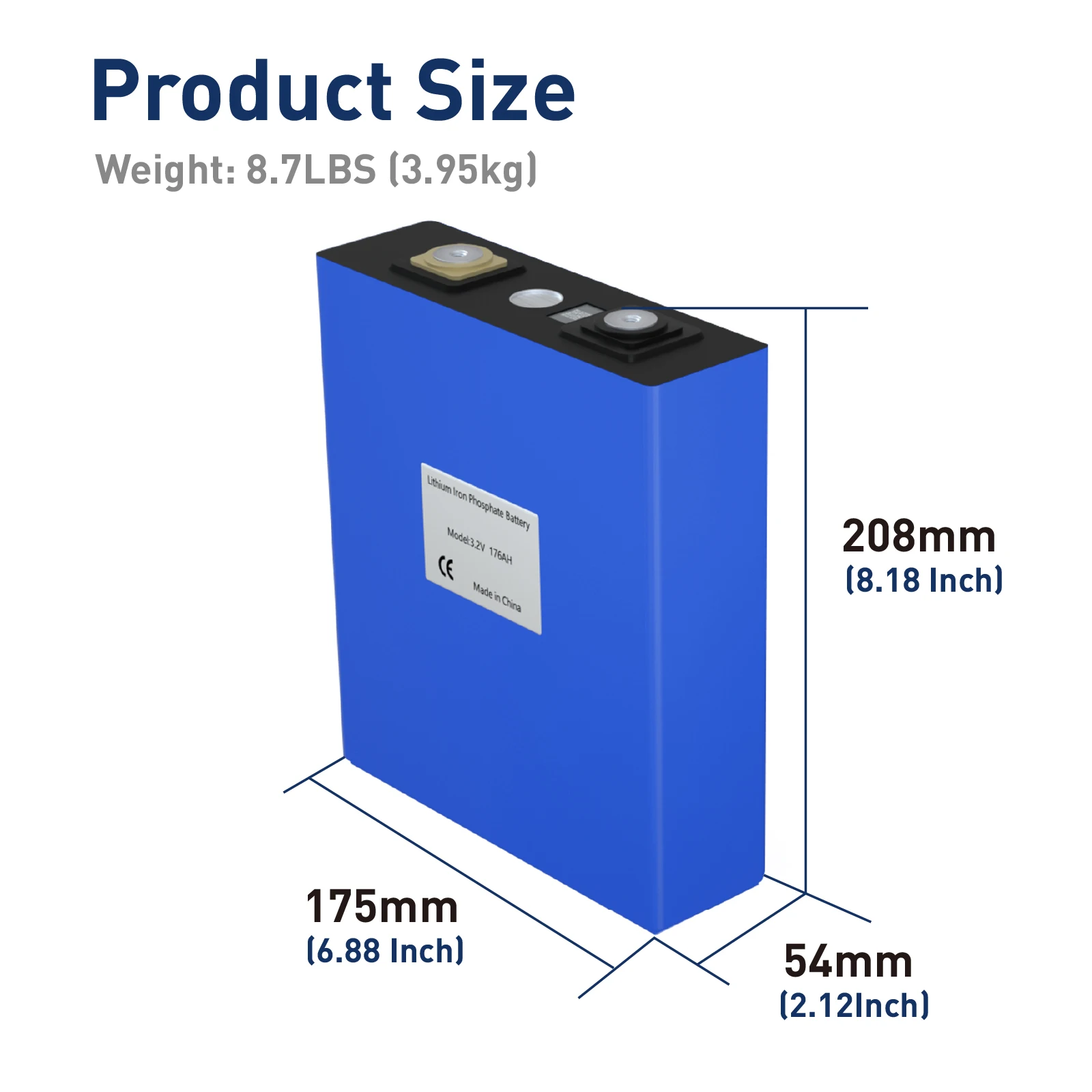 Imagem -05 - Classifique a Pilha de Bateria Peças 3.2v 280ah 176ah Eua e Canadá Armazém Ups de Estoque Entrega Rápida em Dias 2024