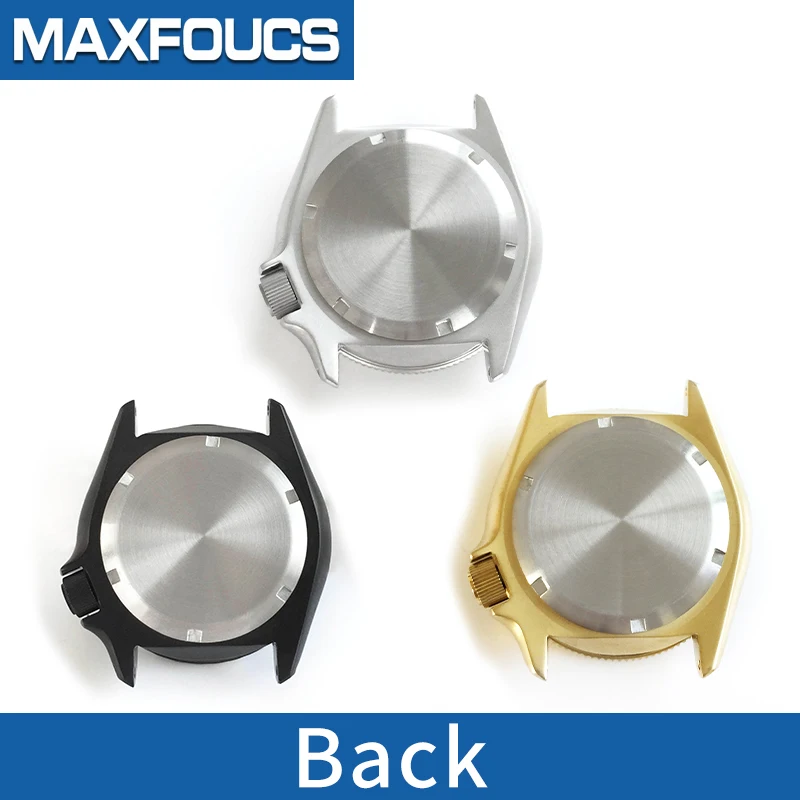 Stainless Steel Watch Case Matte For Skx007 SRPD61 Automatic Diving  Sapphire Glass Rotating Bezel Crown Diving Watch Parts