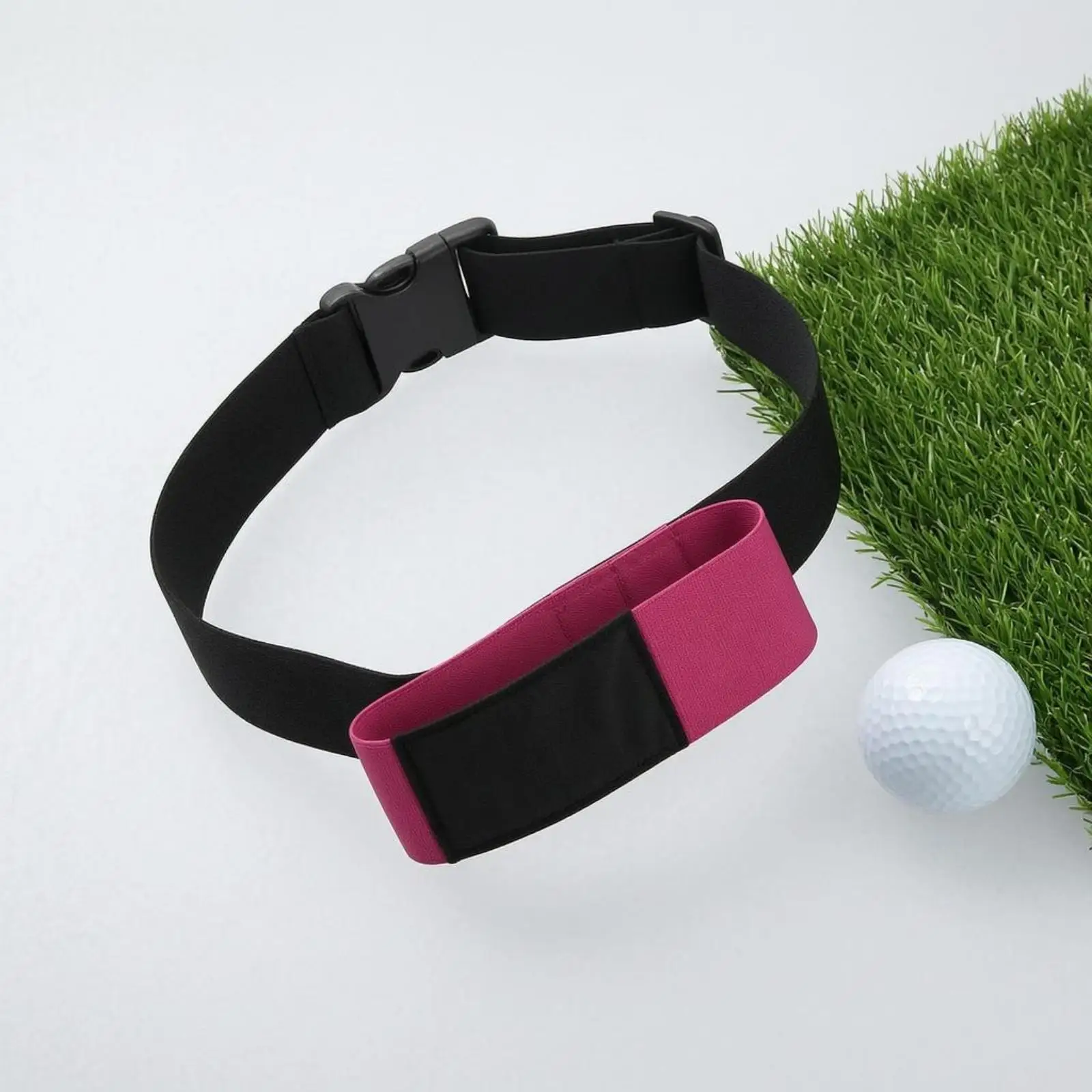 Golf Practice Aid Arm Position Trainer Adjustable Strap Sport Swing Equipment for Home or Course