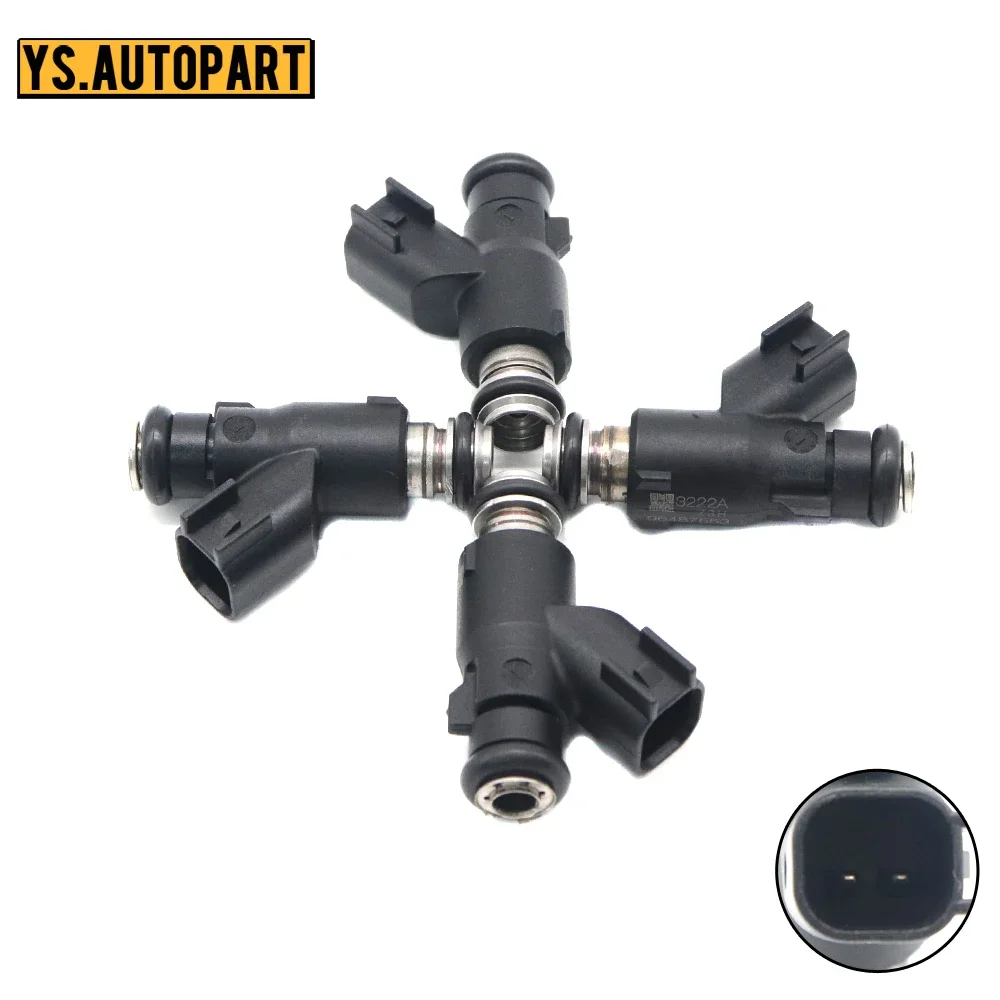 4pcs/lot 96487553 Car Fuel Injector Nozzle Fit For Chevrolet Aveo Aveo5 06-08 Pontiac Wave 05-08 Wave5 05-07 1.6L FJ1023