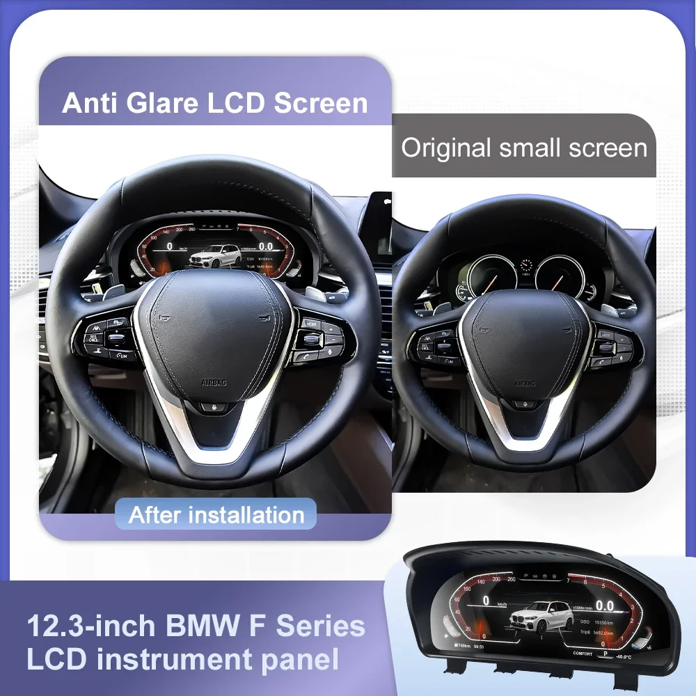 

Панель приборной панели для BMW 5 серии F05 GT F07 6 серии F06 7 серии F01 X3 X4 X5 X6 Спидометр Цифровой прибор Виртуальный кабин