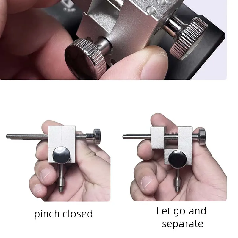 Mini Vise Stainless Steel Precision Model Building Tools Table-top Vise For Modeler Precision Aluminum Alloy Bench Vise DIY