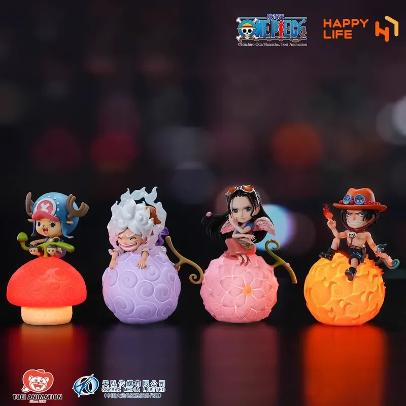 

Anime One Piece Devil Fruit Robin Ace Luffy Nico Night Light Figure Model Statue Desktop Ornament Christmas Gifts Trendy Toys