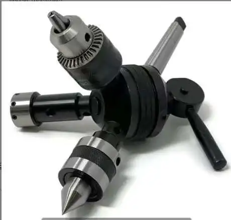 High Precision Lathe Tailstock Multifunctional Drill Chucks for Metalworking And Woodworking