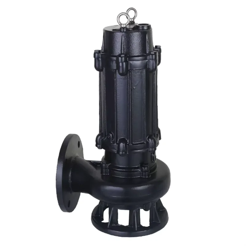 Portable Macerator Vertical Self Priming Trash Dirty Water Particle Submersible Sewage Pump