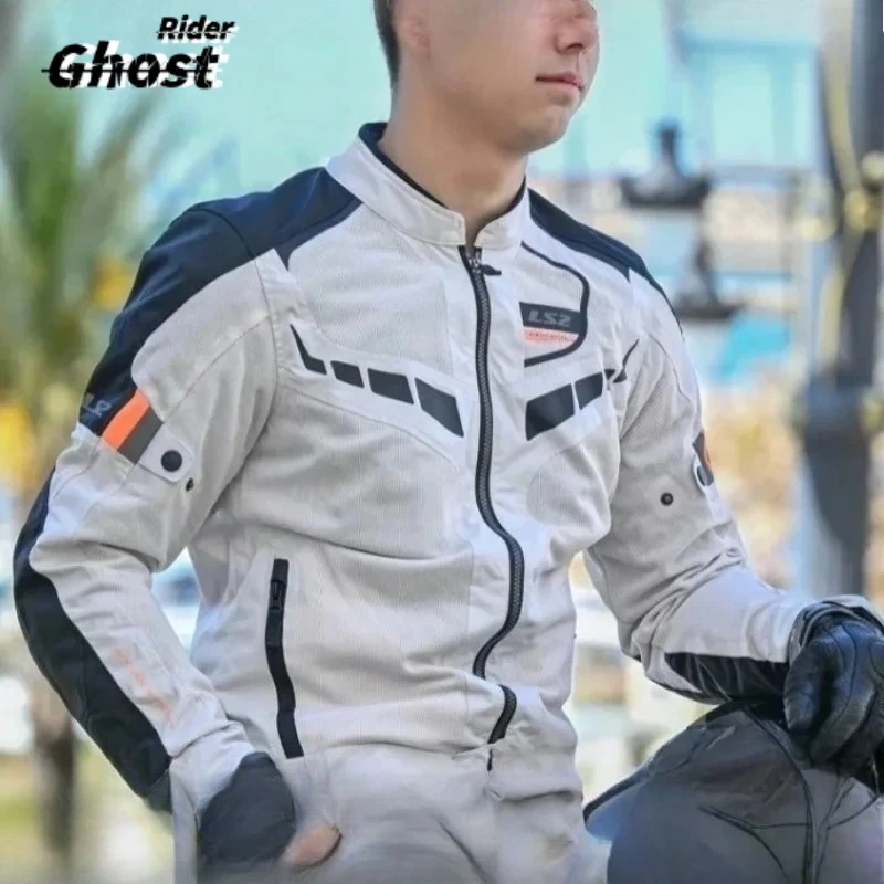 

Motorcycle Jacket Reflective Breathable CE Anti Fall Motorbike Jackets Men Women Motocross Riding Jackets MJ158 AB