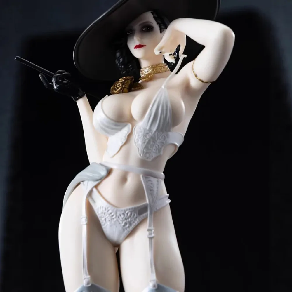 

Bandai Resident Evil Village Lady Dimitrescu 1/6 Scale Figure 30cm Tall Vampire Goddess PVC Statue Model for Adult Collectors