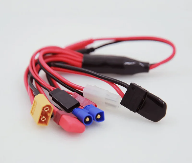 

B6 charging cable TRX XT60 T plug-in male Tamiya plug-in to 4.0 banana head cable/balance charging cable