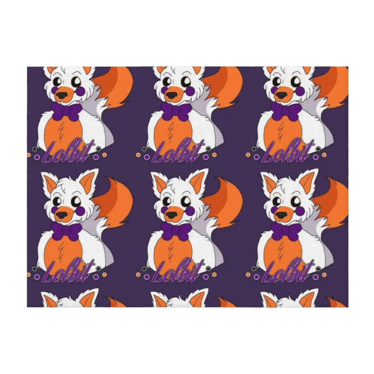 Funtime Lolbit Throw Blanket Personalized Gift Retros Sofas Blankets
