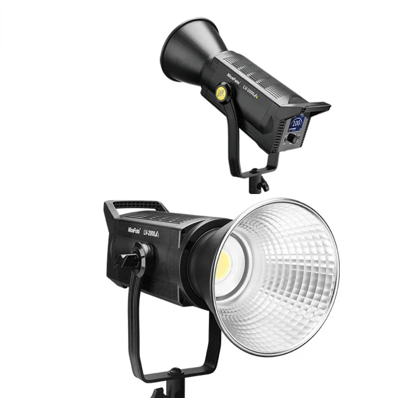 LV-2000A Professional Continuous Video Cinema Studio Film Cob LED Photography Light For Photographic Lighting