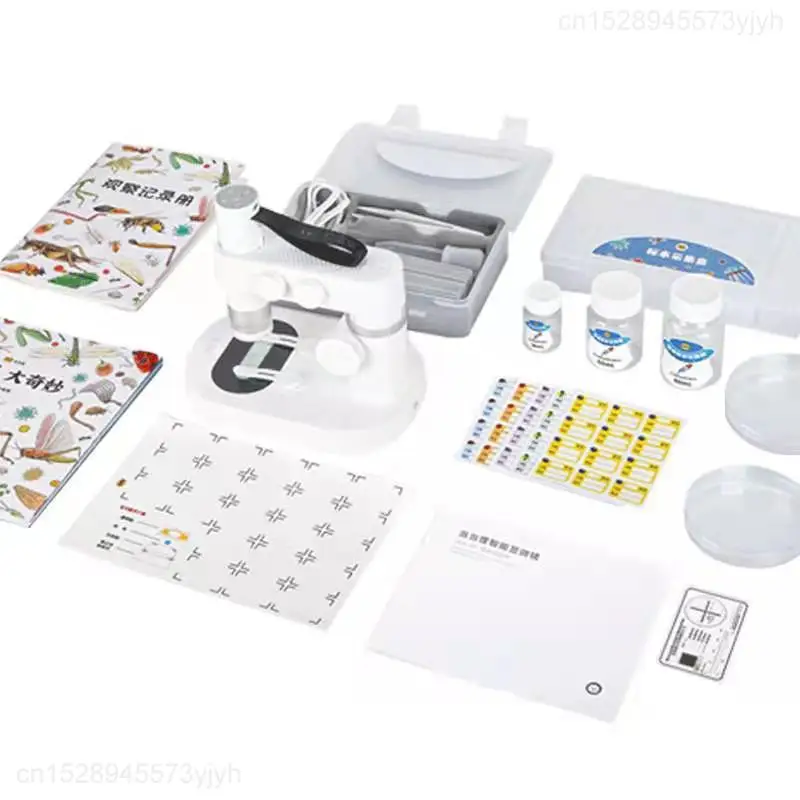 Youpin-microscopio inteligente de célula biológica, lupa Experimental para estudiantes, bricolaje, regalo de cumpleaños para niños