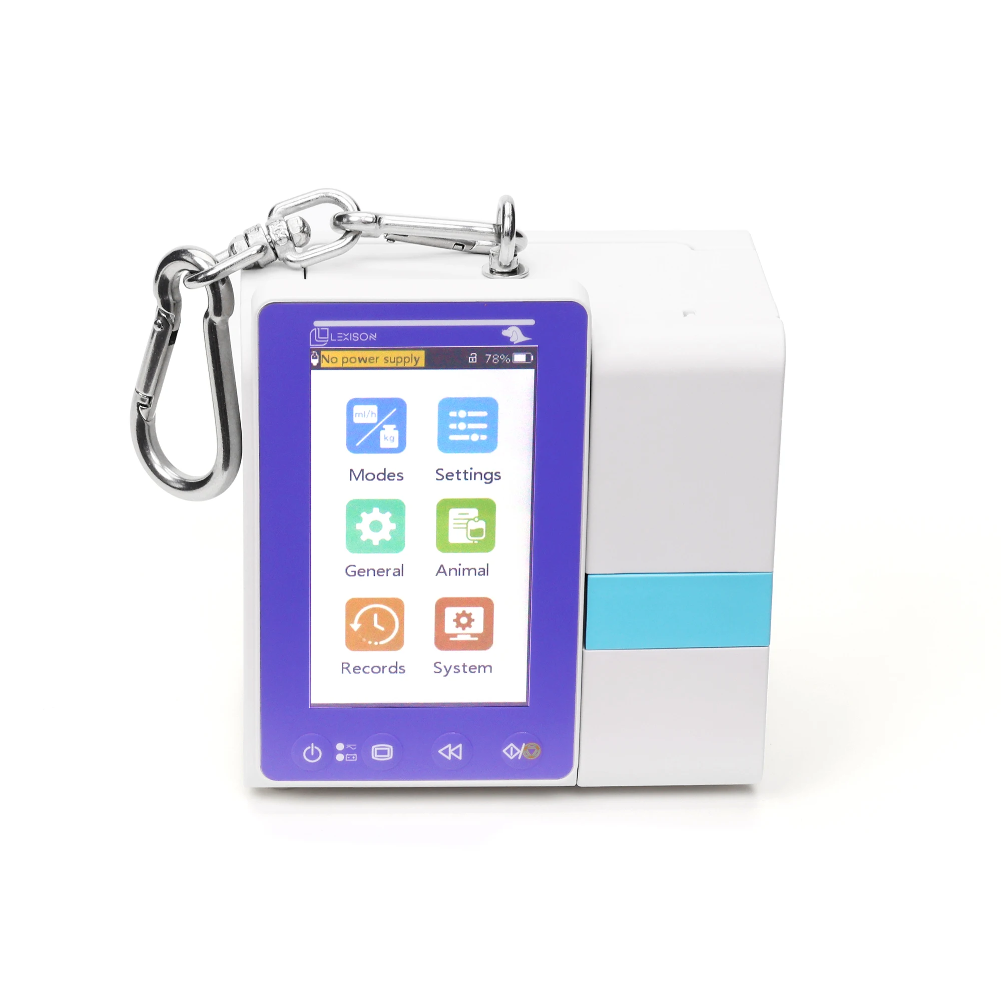 Lexison Vet Equipment Veterinary PRIP-E500V Competitive Price Veterinary Medical Automatic Iv Infusion Pump with Hang Hook