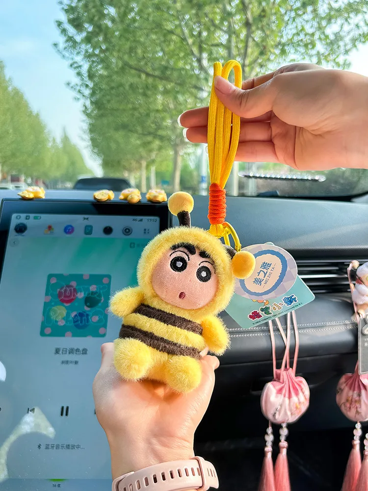 

Crayon Shin-chan Pendant Toy Lobster Bee Doll Penguin Waniyama San Turtle Cute Bathrobe Plush