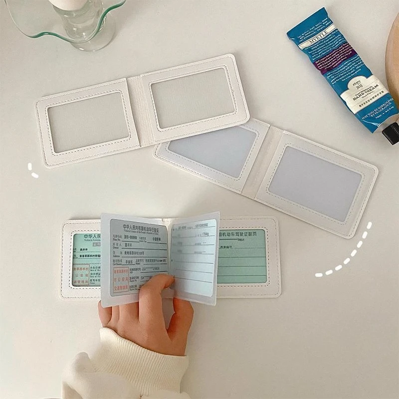 ONE PIECE Rufy Ace Borsa per carte Sottile e compatta Custodia per carte d'identità bancarie Portafoglio per patente di guida Anime Anti smagnetizzazione Porta carte regalo