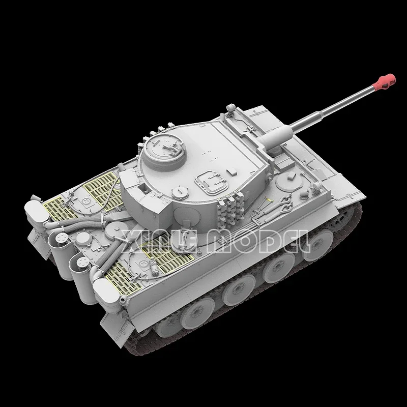 Ryefield โมเดลพลาสติกประกอบถังโมเดล Rm-5139 Tiger I Early Type พร้อม Wittmann เรซิ่นทหาร (รุ่นปกติ) 1/35