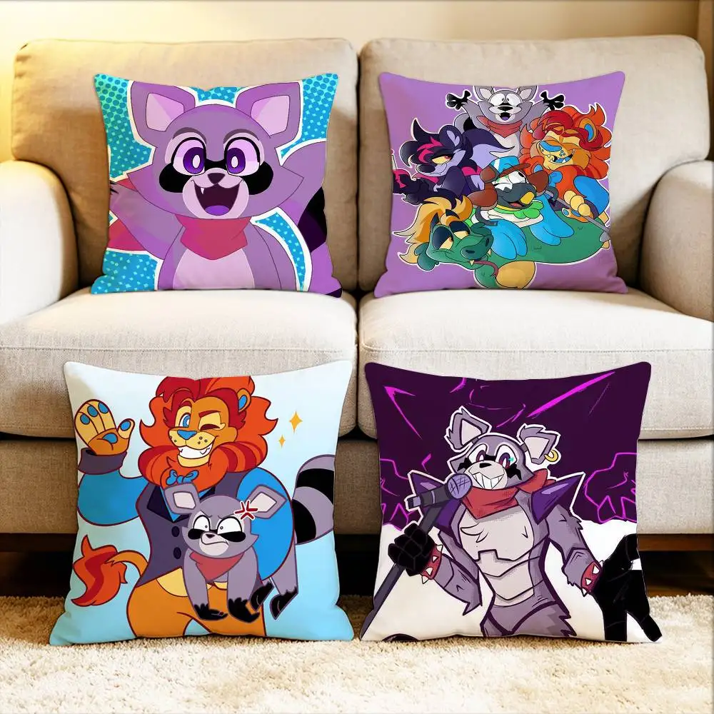 

game Laura Ed Indigo Park Various Sizes Square Pillow Case For Car Home Bedchamber Decor